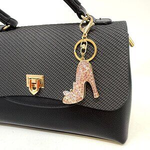 🎁Holiday Special! Pink Stiletto Handbag Charm